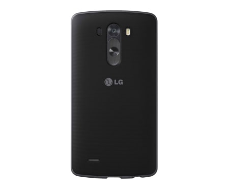 LG Hard Snap On Protection Cover for LG G3, CCH-355G (Black)